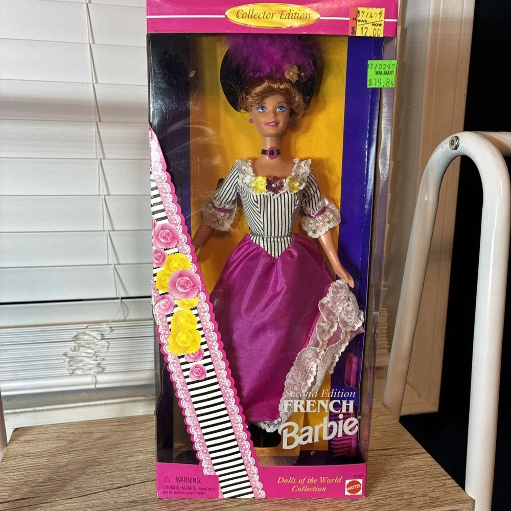 1996 Mattel French Barbie Second Edition Dolls of the World
